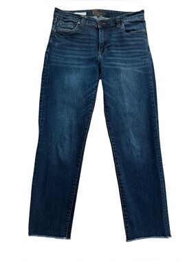 Kut from the Kloth Katy High Rise Ankle Straight Leg Jeans Size 6